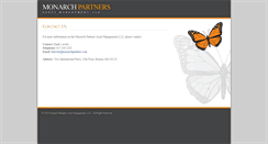 Desktop Screenshot of monarchpartners.com