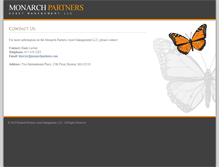 Tablet Screenshot of monarchpartners.com